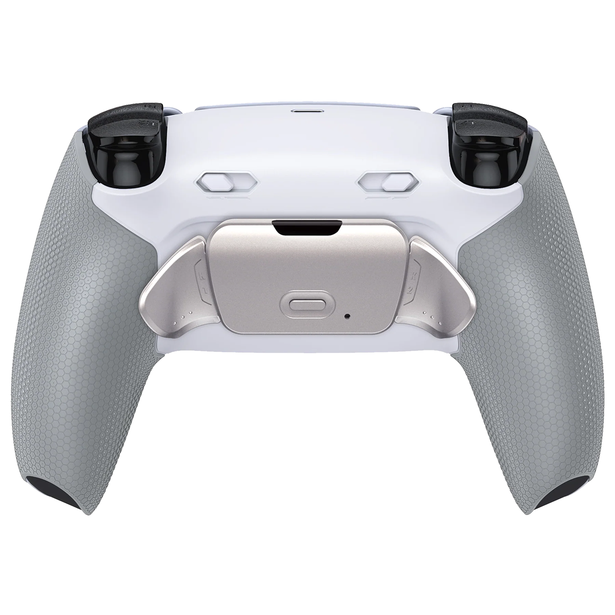 INFINITE ULTIMATE Custom PS5 Controller für PlayStation 5 mit Paddles und grauem Grip-Backcover